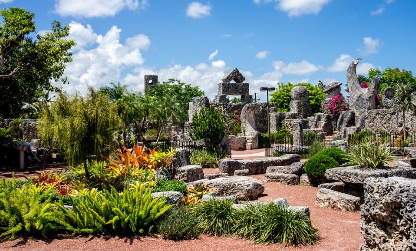 the amazing Coral Castle in Miami