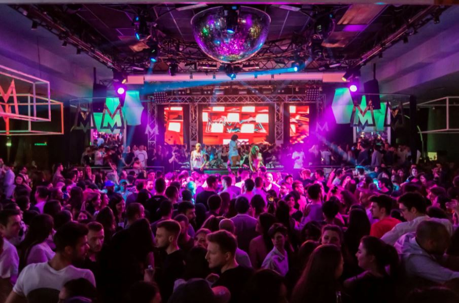 people inside a disco club