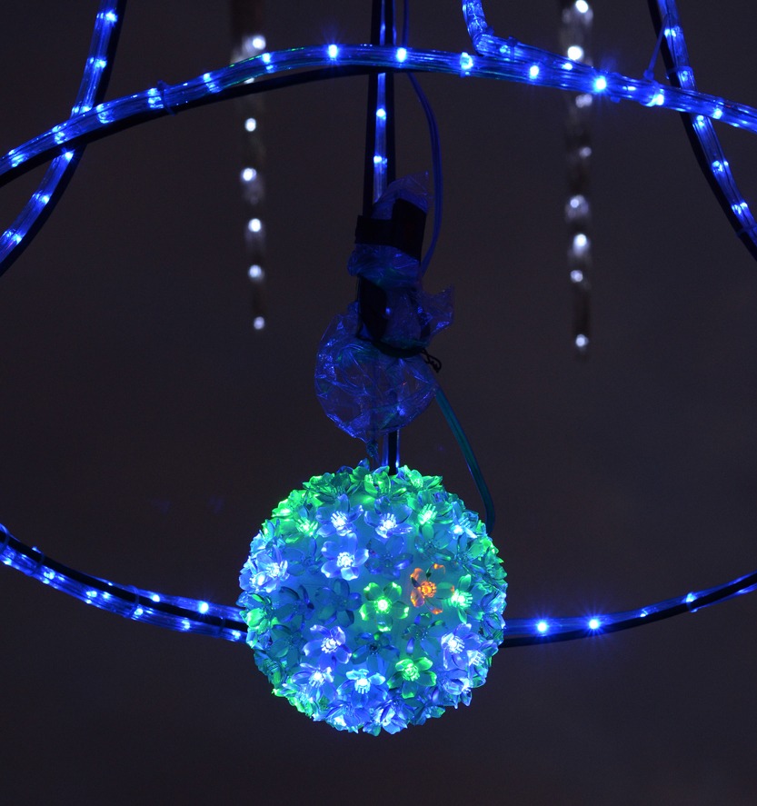 Elegant Chandelier using  Hula Hoop