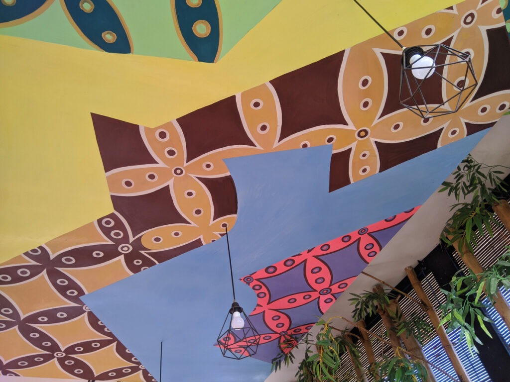 Beautiful design of a ceiling