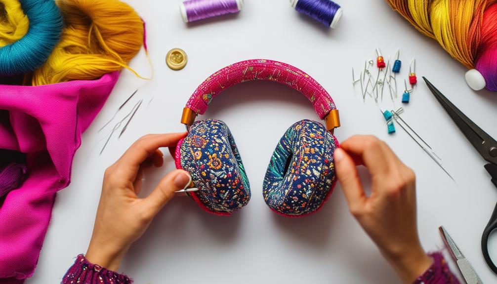 personalized ear pad design