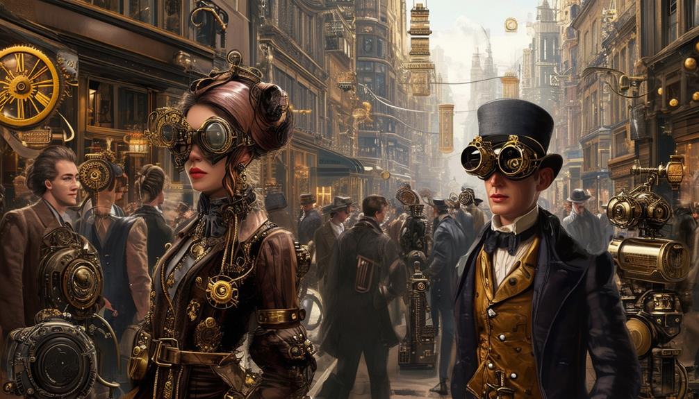 steampunk style evolution editorial