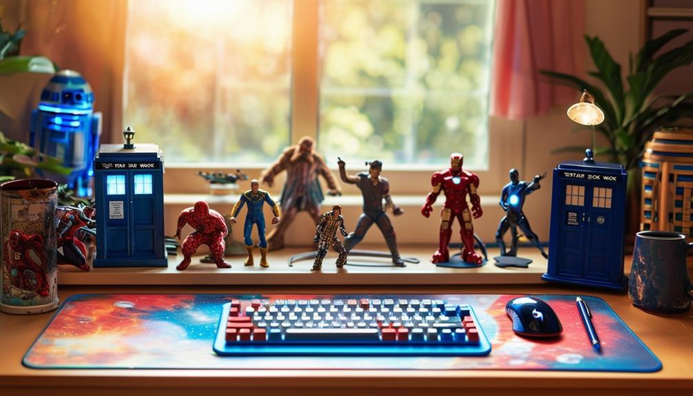 pop culture office decor