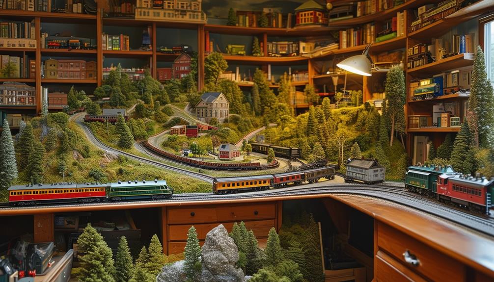 precise miniature locomotive crafting