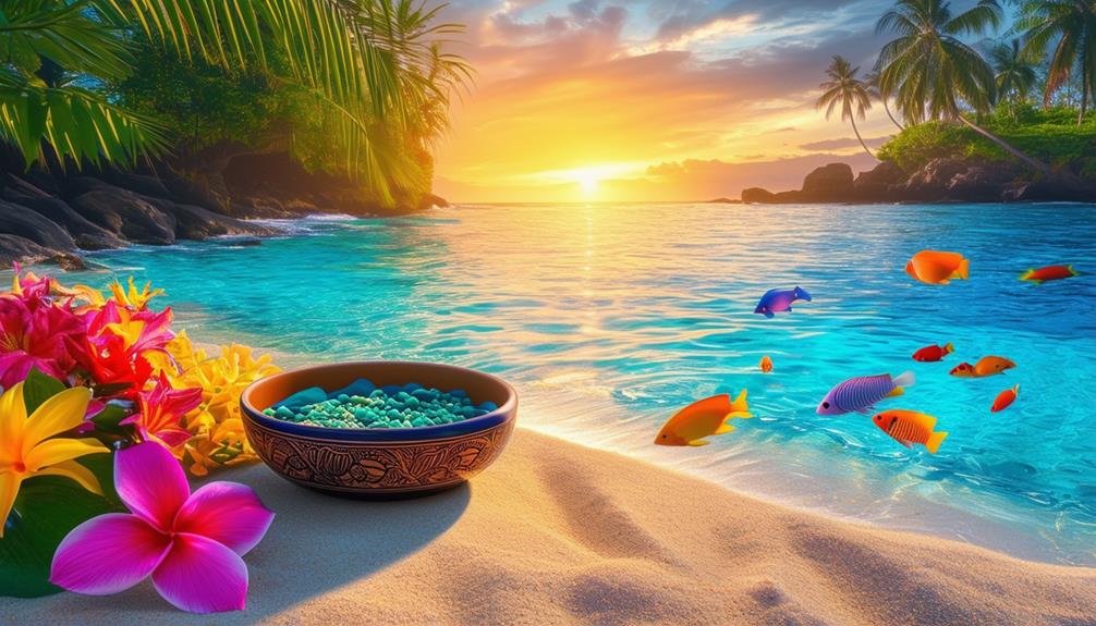 hawaiian music and cuisine