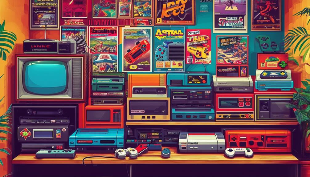 retro consoles in gaming
