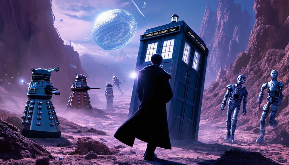 time traveling alien adventures