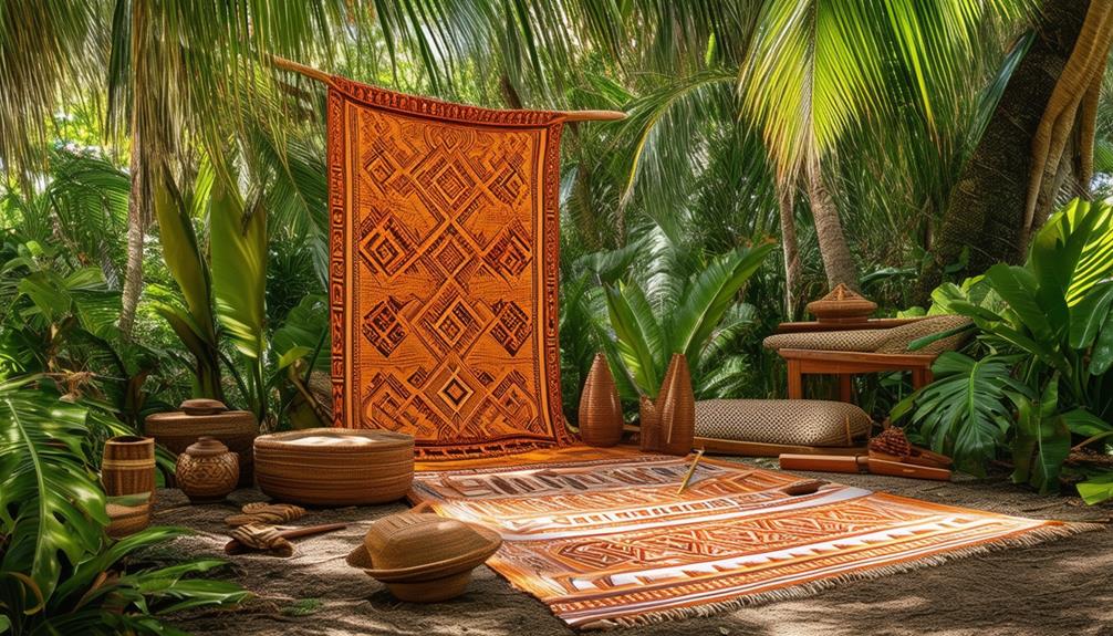 hawaiian fabric made traditionally
