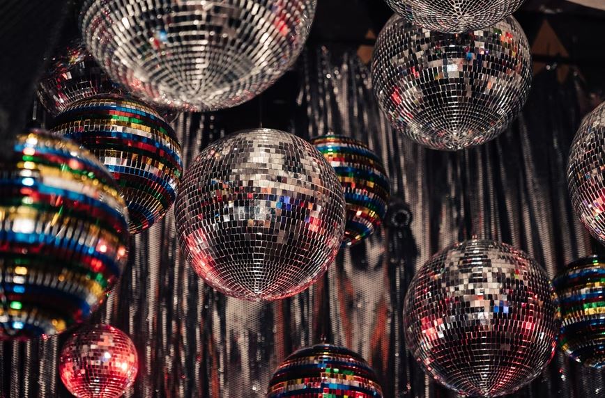 many disco balls