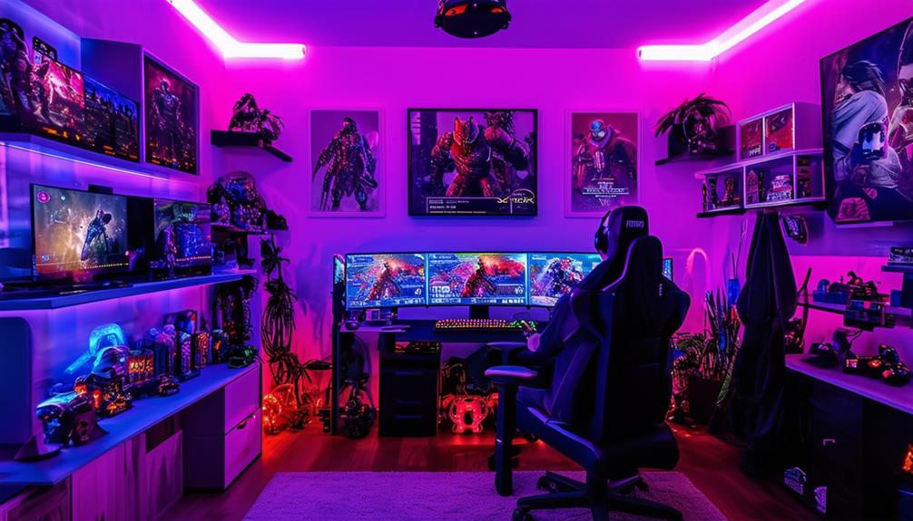 loves playing video games