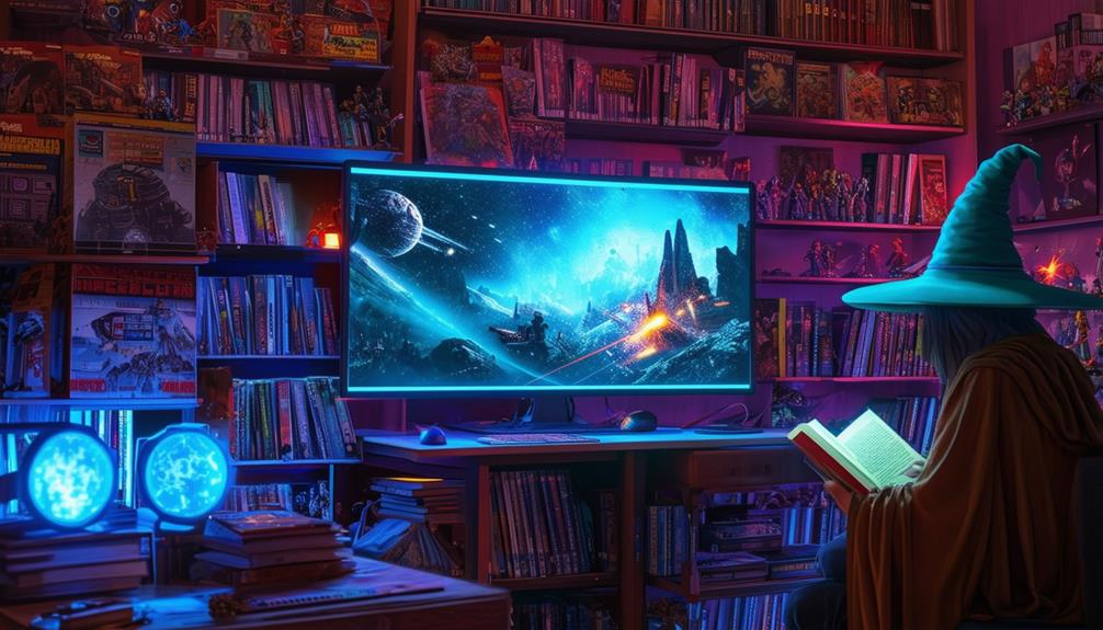 passion for imaginative worlds