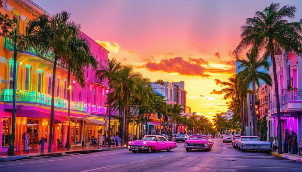 vivid hues and patterns