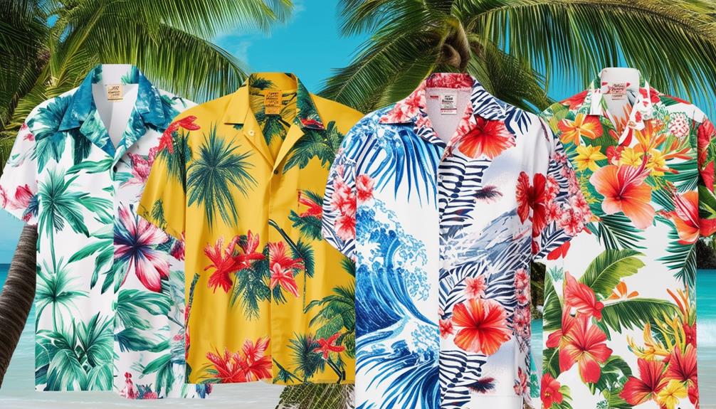 trendy hawaiian print clothing