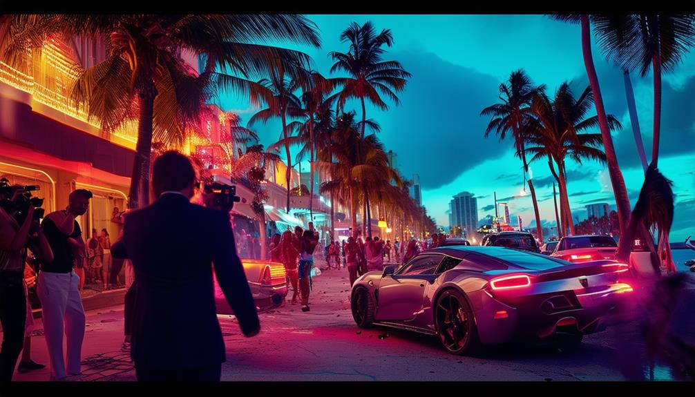 celebrity drama captured live