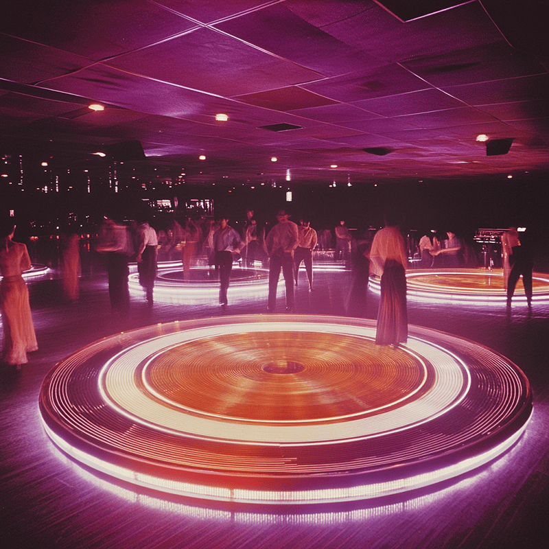 Rotating Dance Surfaces