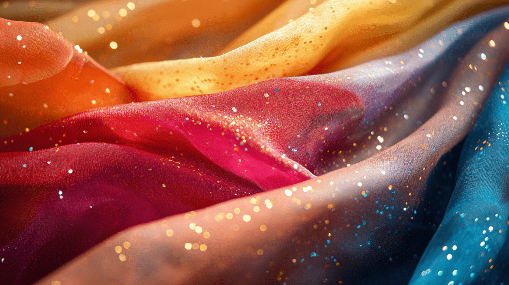 Disco Fashion Chiffon fabric