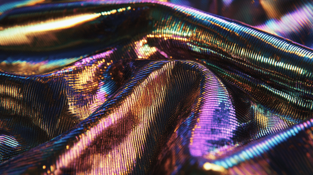 Disco Fashion Metallic fabric