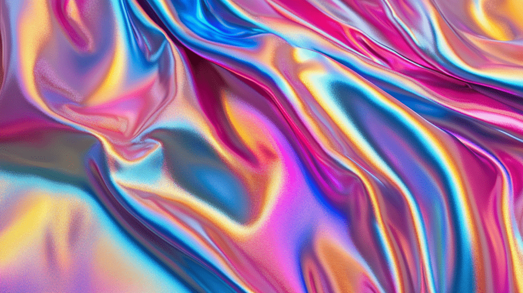 Disco Fashion Satin fabric