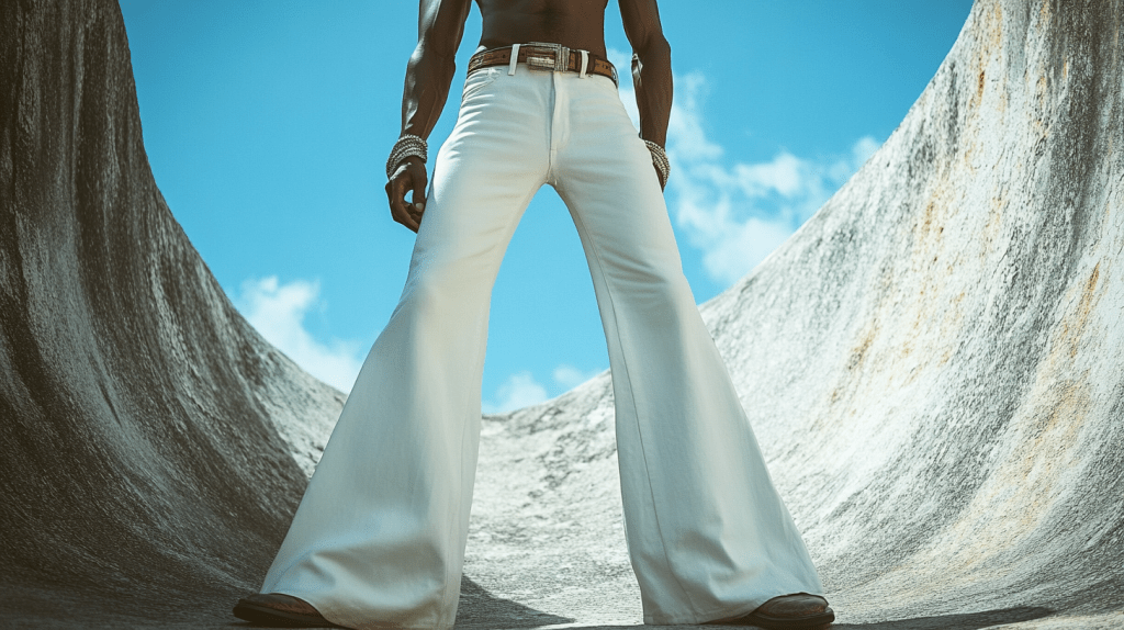 Flared Pants Trend During the disco era
