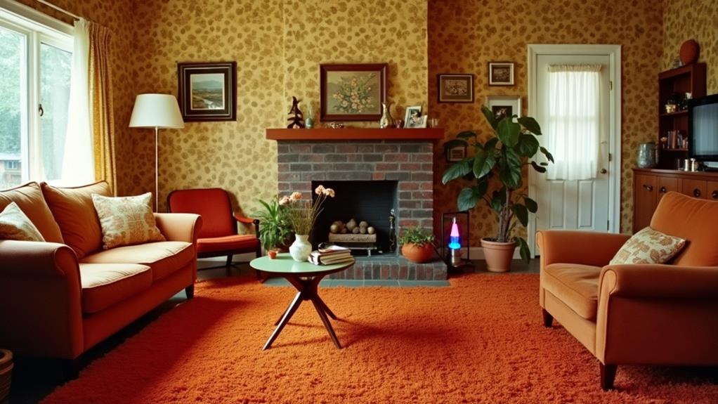1970s wall to wall carpeting craze