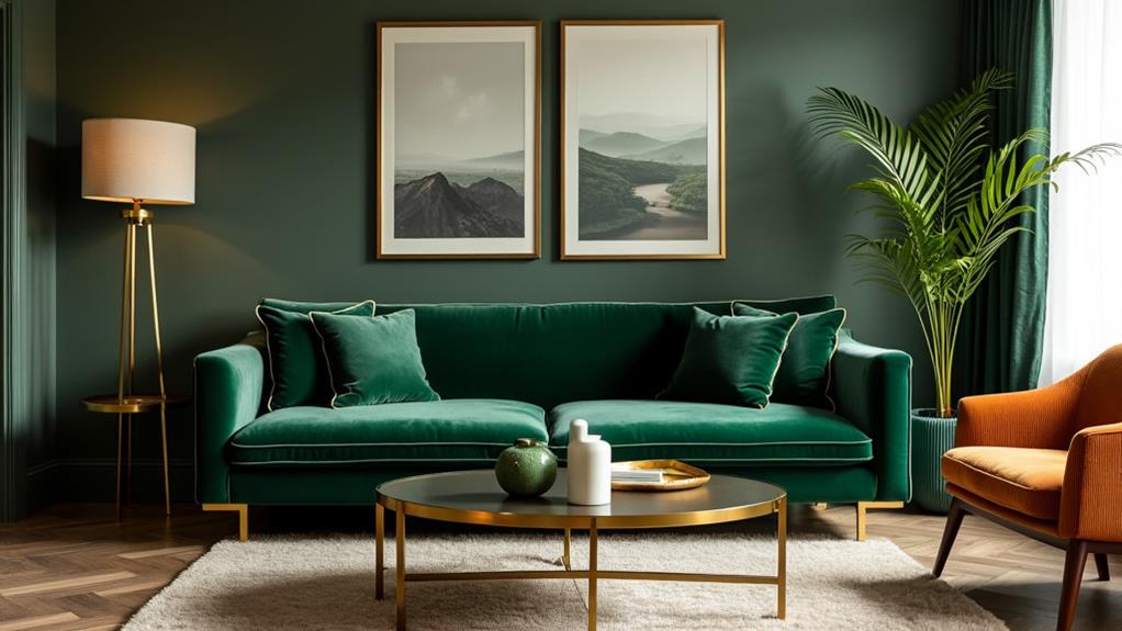 velvet upholstery trend revival