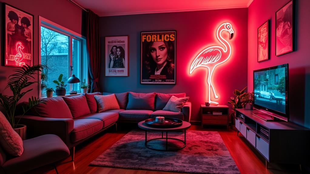 vibrant glow in media