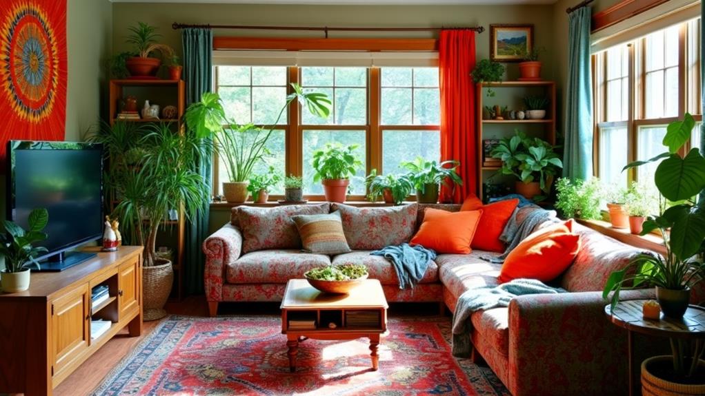 embracing bohemian home decor