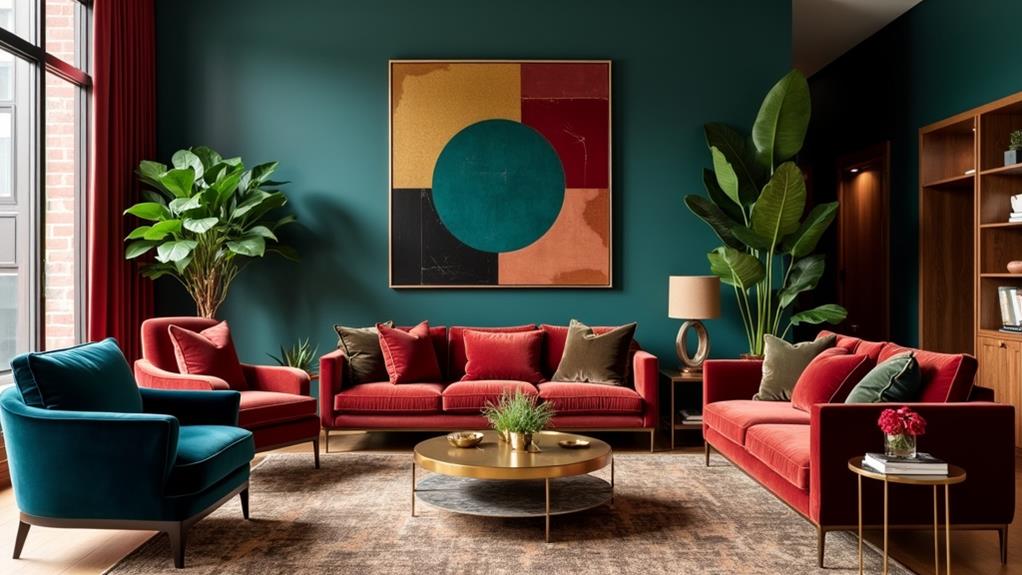 highlighted furniture selections