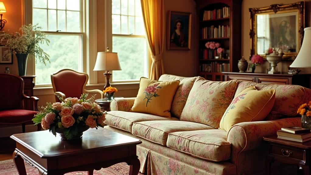 floral sofa pricing guide
