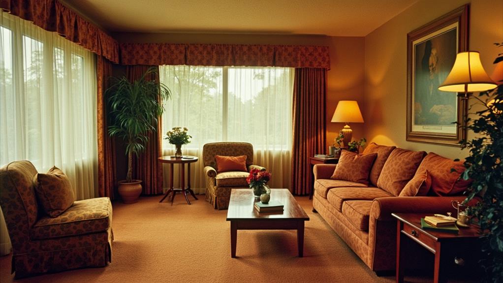 saxony carpets in 1950s