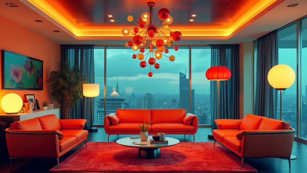 futuristic space inspired illumination