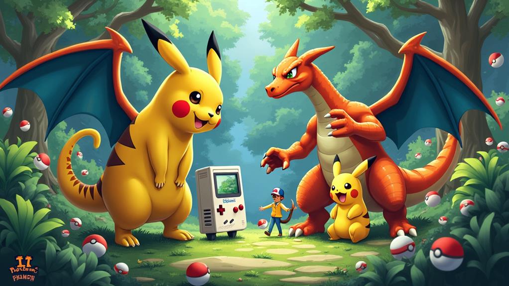 pok mon franchise and games