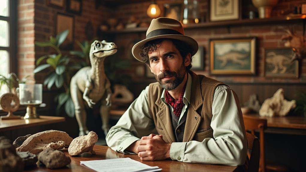 friends character paleontologist