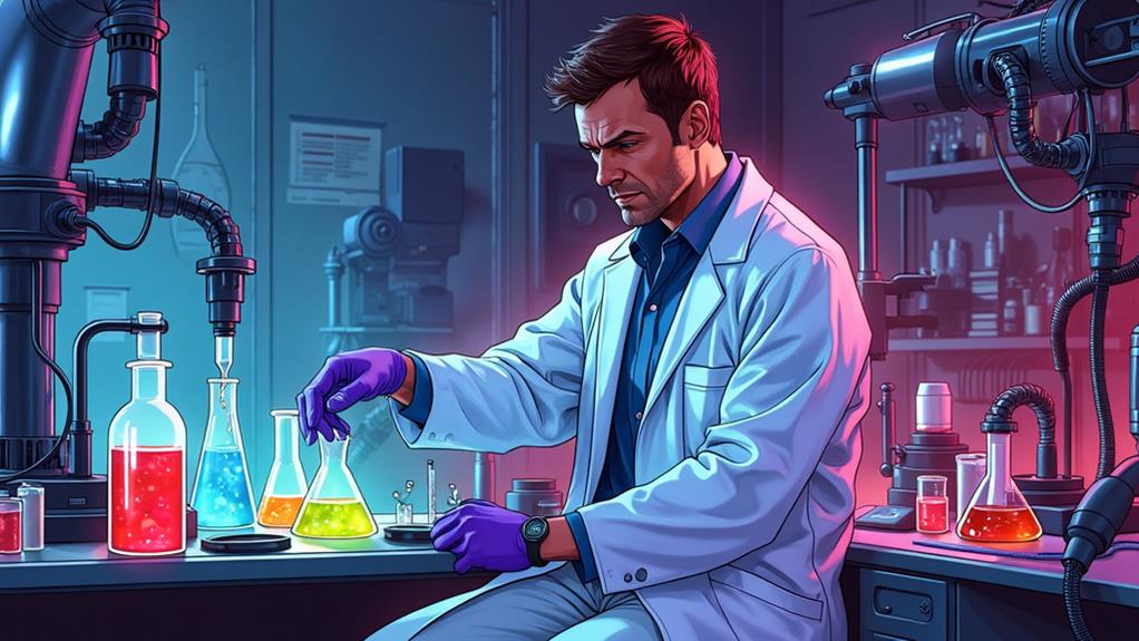 genius boy with inventions