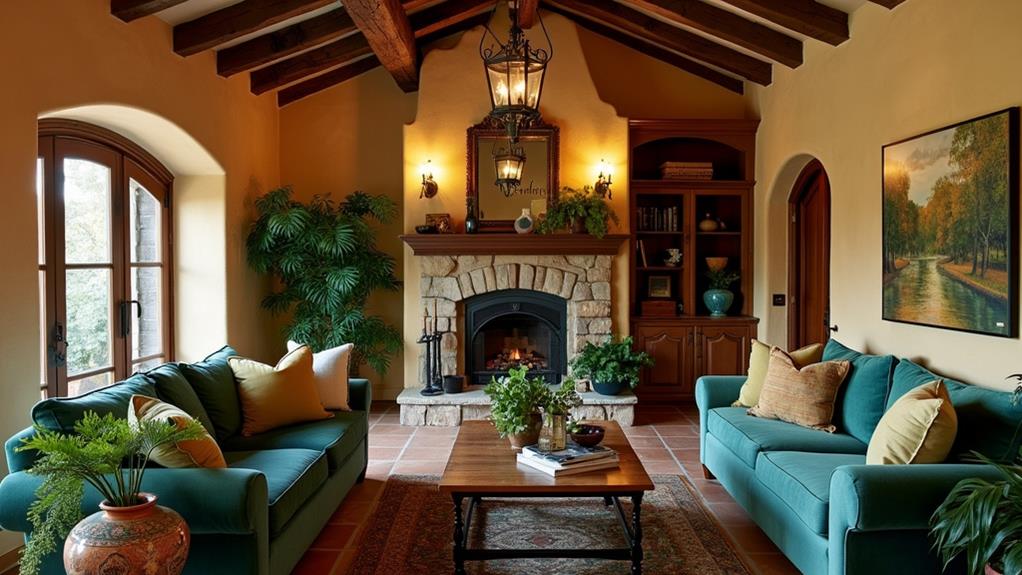 harmonizing blue and green