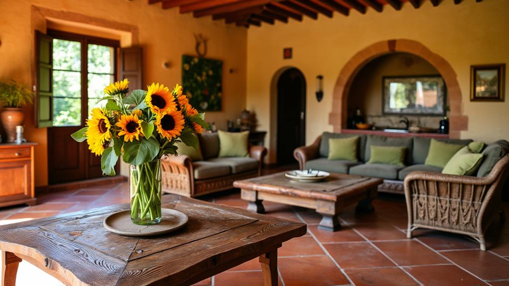 tuscan inspired color schemes