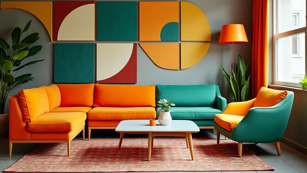 1960s modular seating design