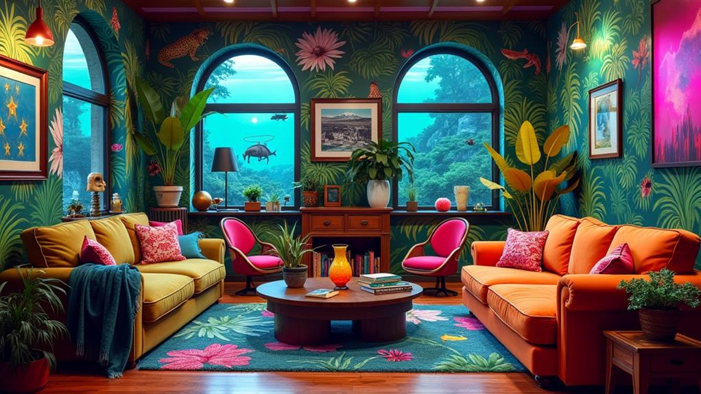 history of themed rooms