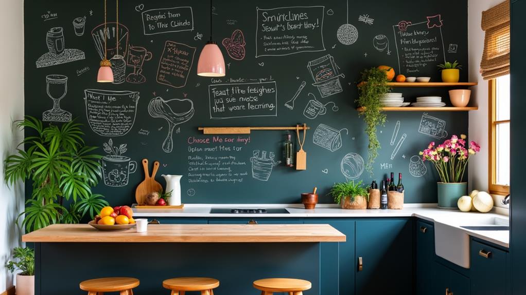 chalkboard paint trend revival