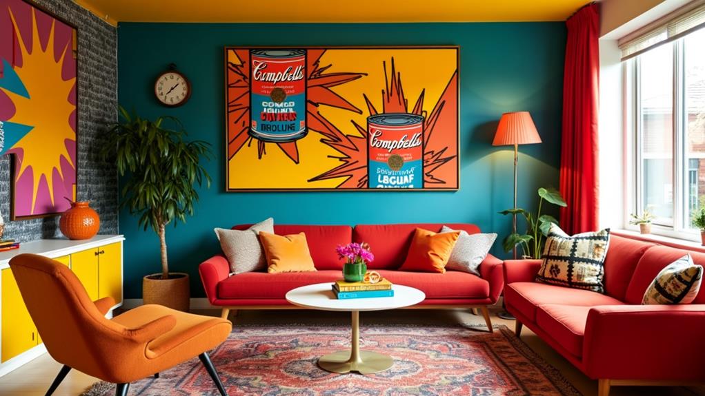 integrating pop art features