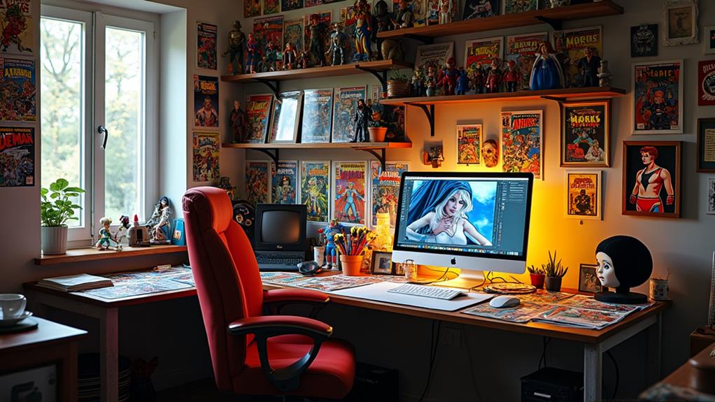 superhero enthusiast and collector