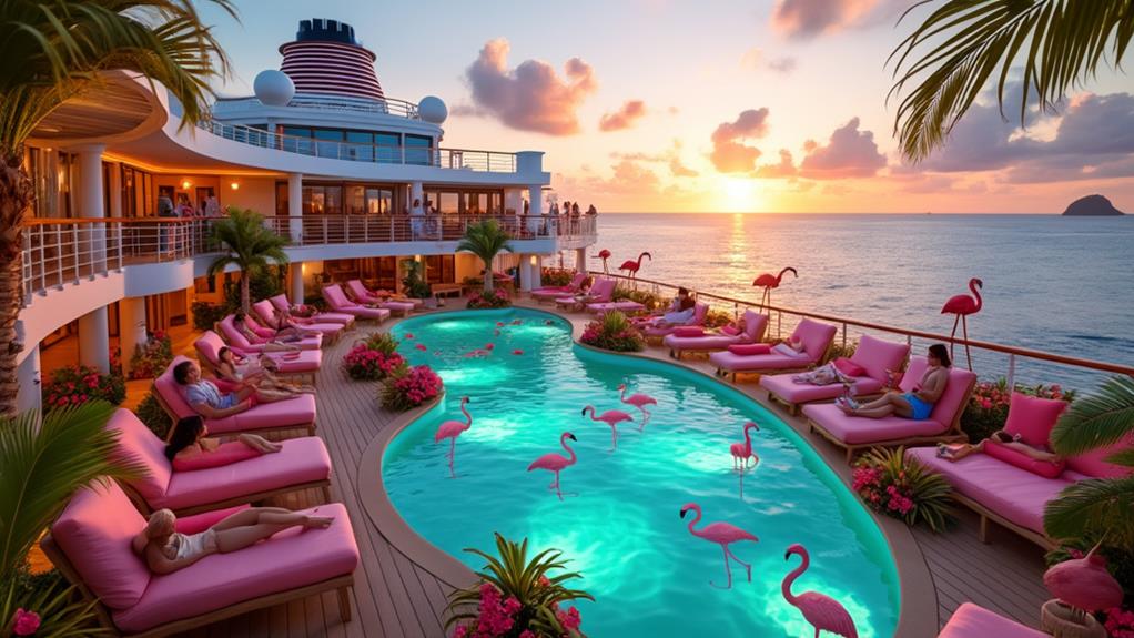 flamingo themed vacation experiences