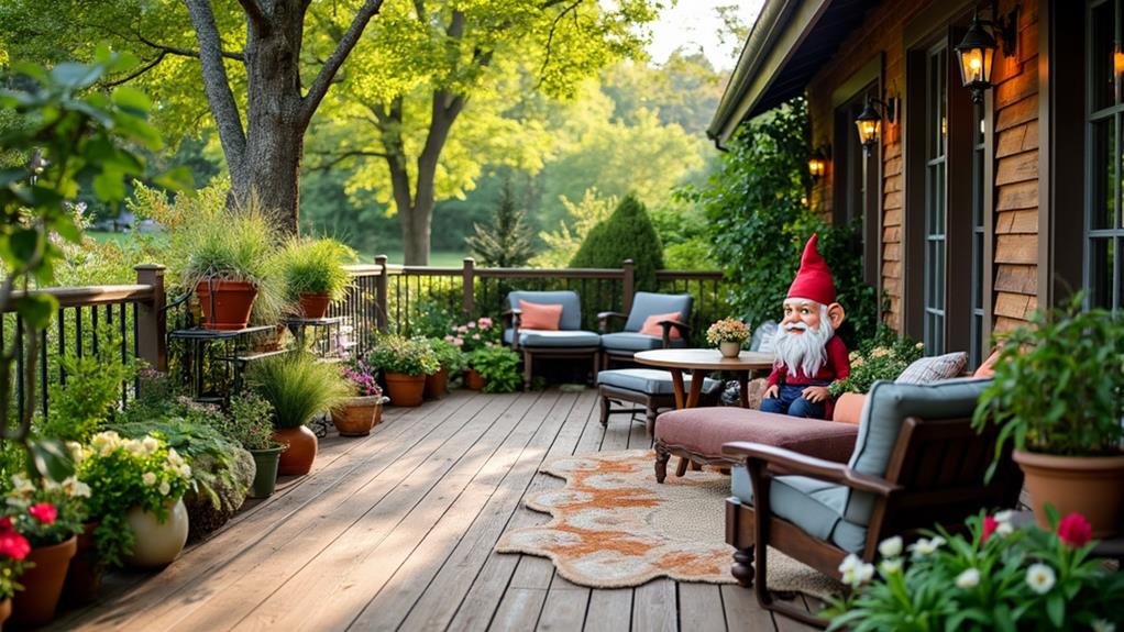 outdoor seating options available