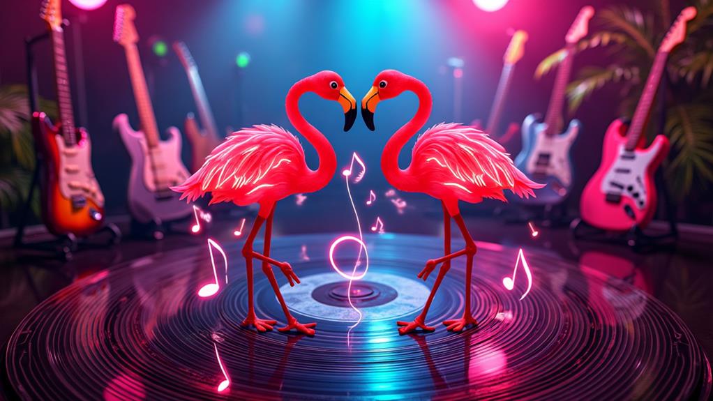 melodic flamingo visuals unveiled