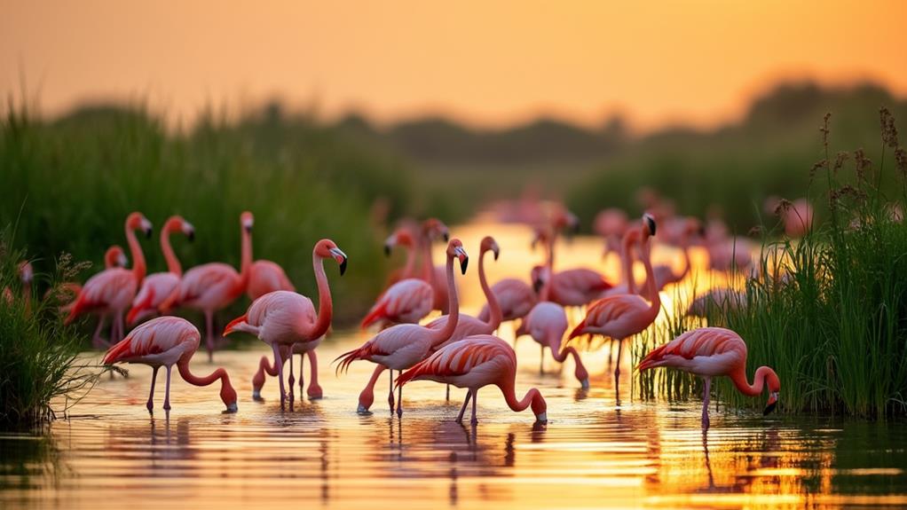 beautiful natural wetlands region