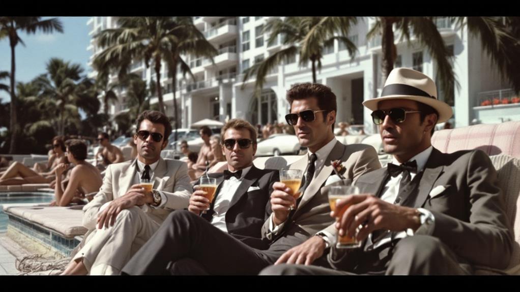 suave heist film s retro charisma