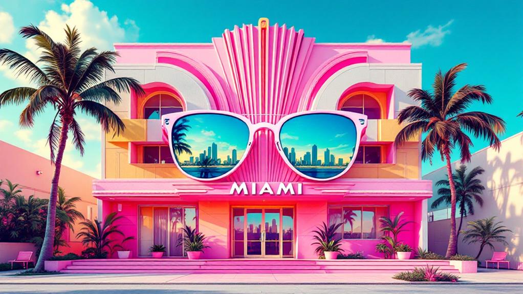 vibrant tropical colorful influential