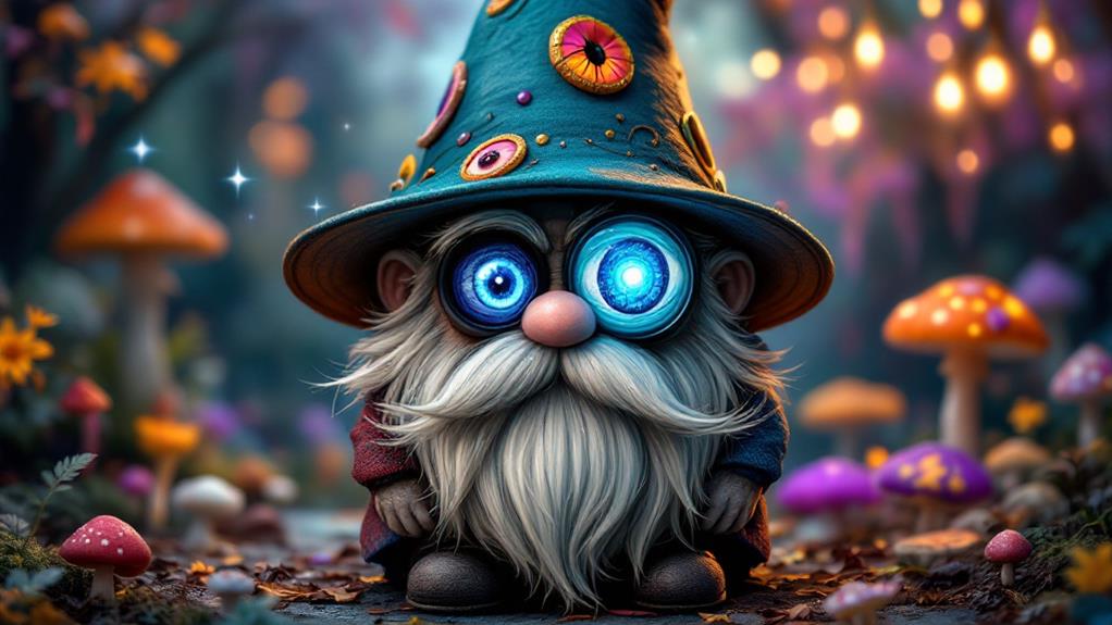 varied gnome eye design characteristics