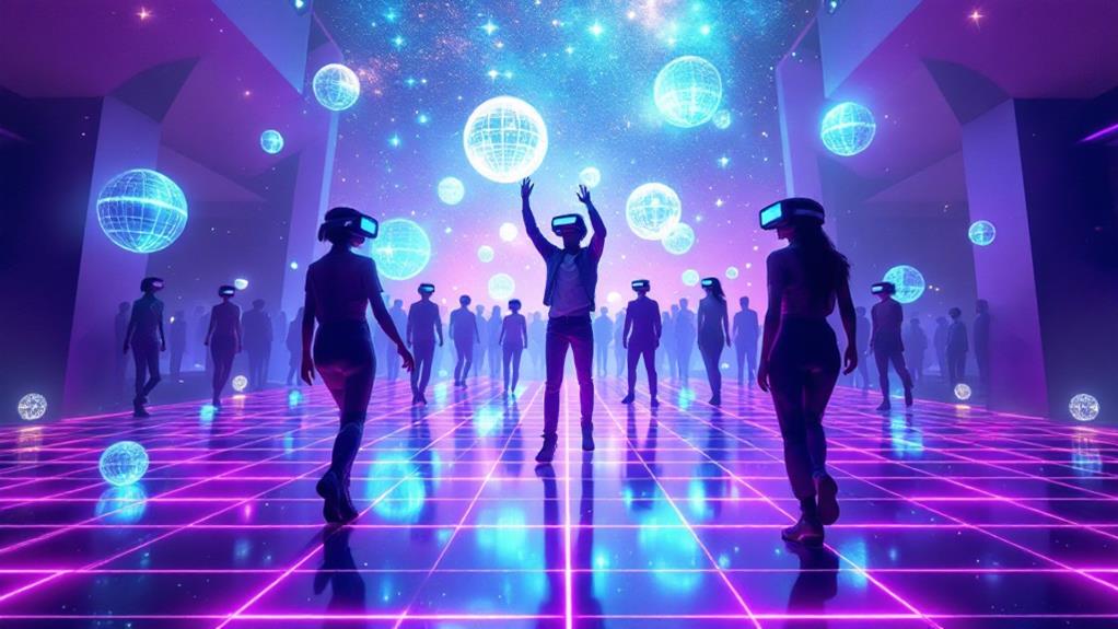 virtual reality parties enabled