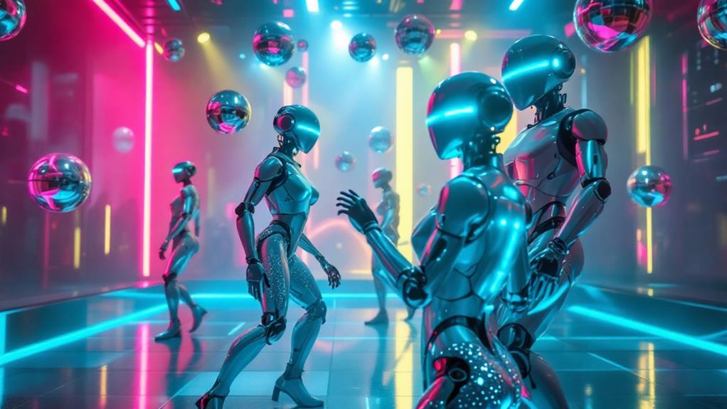 automated rhythmic synchronized movements